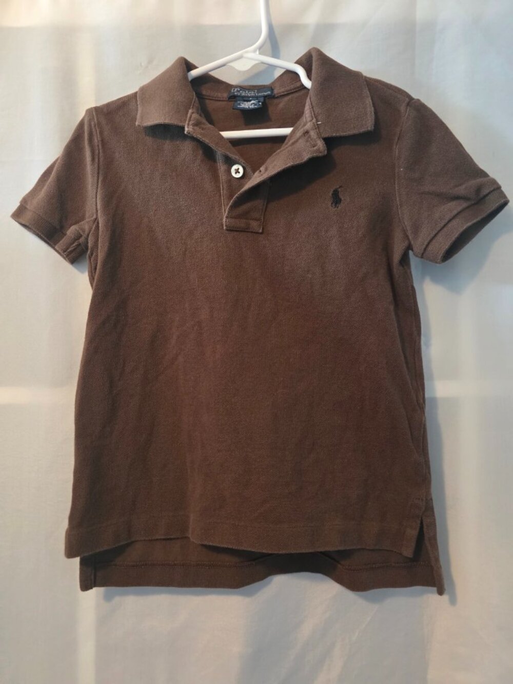 Kids Polo Ralph Lauren Brown Polo, Size 4